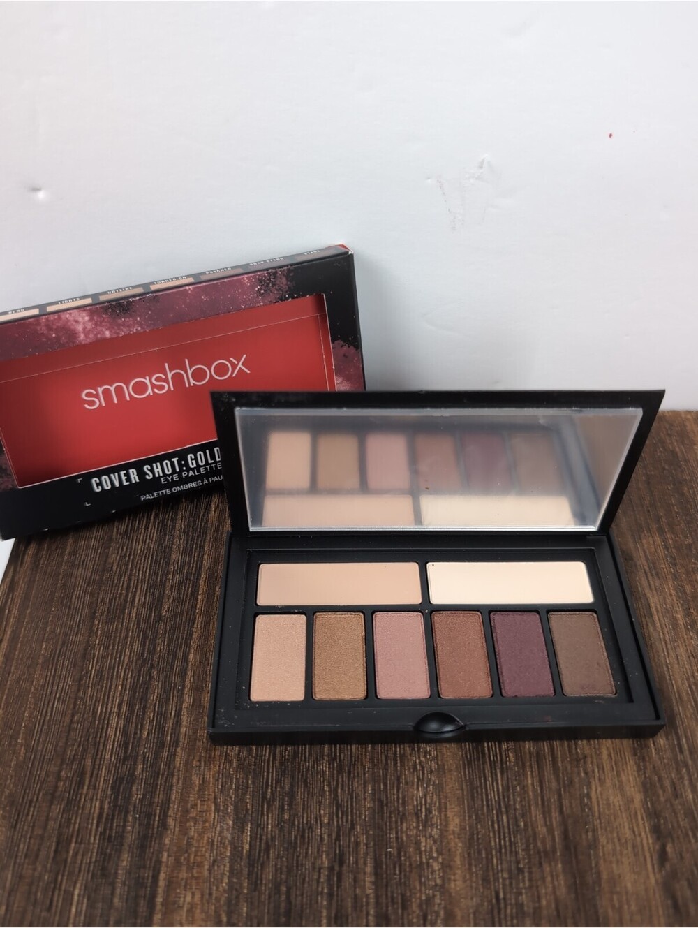 Smashbox Cover Shot Eye Shadow Makeup Palette 8 Colors Golden Hour